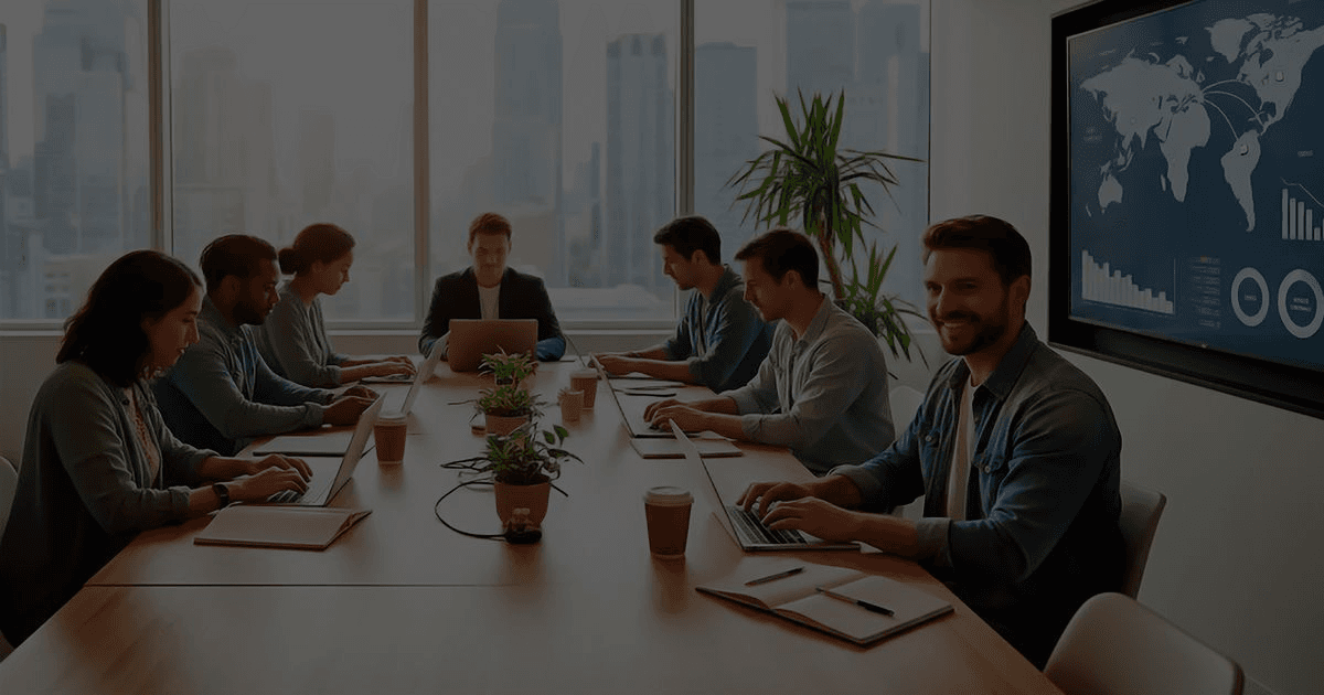 Referral hero — man and woman with laptop