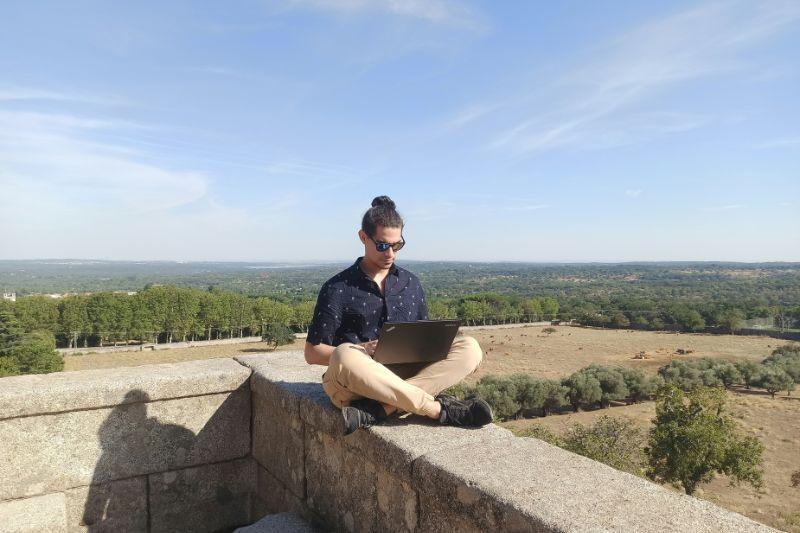 Freelancer working remotely while navigating the Spain UK double tax treaty