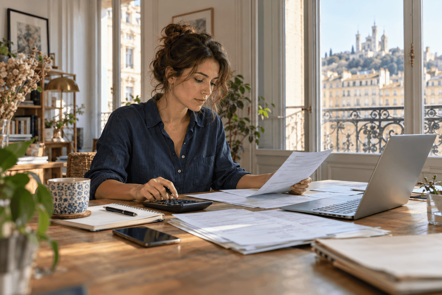 freelancer in France paying taxes